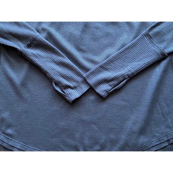 FREE PEOPLE Oversized Waffle Knit Sweater Womens sz S - Picture 4 of 10